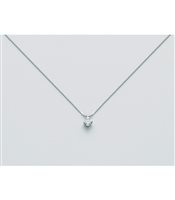 Collana Miluna Donna Il Diamante Puro in Oro bianco Diamante 0.15 Ct CLD4125/015G7 - CLD4125/015G7